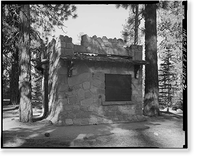 Lassen Volcanic National Park, Loomis Seismograph Station, Mineral vicinity, Tehama County, CA - 2, Antique Print