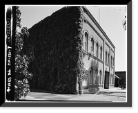 City Hall, 1313 Market Street, Redding, Shasta County, CA, Historic Reproduction