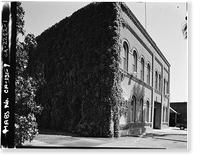 City Hall, 1313 Market Street, Redding, Shasta County, CA, Historic Reproduction