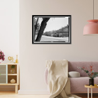 Historic Framed Print, Main Street (Commercial Buildings), Shasta, Shasta County, CA,  17-7/8" x 21-7/8"