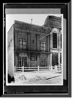 Historic Framed Print, Masonic Hall & Store, Shasta, Shasta County, CA - 3,  17-7/8" x 21-7/8"