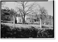 Bystle House, Trinity & High Streets, Shasta, Shasta County, CA Classic, Vintage Poster