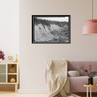 Hydraulic Mine, Downieville vicinity, Sierra County, CA, Historic Print