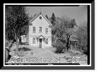 Historic Framed Print, Main Street (House), Sierra City, Sierra County, CA,  17-7/8" x 21-7/8"