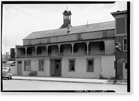 California Hotel, First & H Streets, Benicia, Solano County, CA, Vintage Wall Art