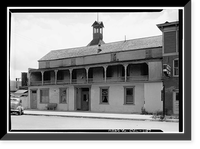 California Hotel, First & H Streets, Benicia, Solano County, CA, Vintage Wall Art