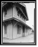 Southern Pacific Passenger Depot, Southeast First & A Streets (moved from CA, Banta), Benicia, Solano County, CA - 3, Antique Wall Art