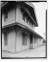 Southern Pacific Passenger Depot, Southeast First & A Streets (moved from CA, Banta), Benicia, Solano County, CA - 3, Antique Wall Art