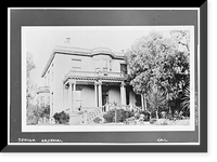 Benicia Arsenal, Commanding Officer's Quarters, Benicia, Solano County, CA - 7, Vintage Print