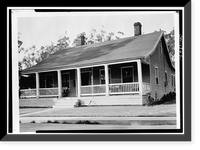 Benicia Arsenal, Enlisted Men's Quarters, Benicia, Solano County, CA, Antique Poster