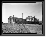 Benicia Arsenal, Shop Buildings, Tyler Street, Benicia Industrial Park, Benicia, Solano County, CA, Antique Print