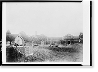 Benicia Arsenal, Shop Buildings, Tyler Street, Benicia Industrial Park, Benicia, Solano County, CA - 5 Classic, Vintage Print
