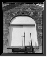 Historic Framed Print, Benicia Arsenal, Storehouses & Engine House, Benicia, Solano County, CA - 4,  17-7/8" x 21-7/8"