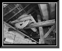 Historic Framed Print, Benicia Arsenal, Storehouses & Engine House, Benicia, Solano County, CA - 6,  17-7/8" x 21-7/8"