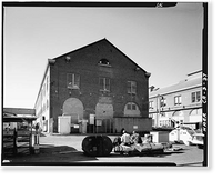 Historic Framed Print, Mare Island Naval Shipyard, Pattern Shop, Near State Highway 37, Vallejo, Solano County, CA - 5,  17-7/8" x 21-7/8"