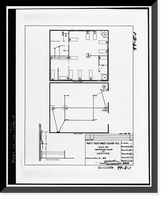 Historic Framed Print, Mare Island Naval Shipyard, Firehouse, Vallejo, Solano County, CA - 8,  17-7/8" x 21-7/8"