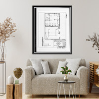 Historic Framed Print, Mare Island Naval Shipyard, Firehouse, Vallejo, Solano County, CA - 8,  17-7/8" x 21-7/8"