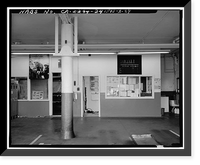 Mare Island Naval Shipyard, Firehouse, Vallejo, Solano County, CA - 24, Vintage Print