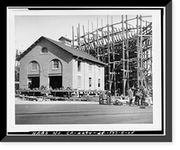 Mare Island Naval Shipyard, Firehouse, Vallejo, Solano County, CA - 28 Classic, Vintage Poster