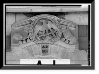 Historic Framed Print, Mare Island Naval Shipyard, Magazine No. 1, Railroad Avenue, west side near Maseda Road, Vallejo, Solano County, CA - 4,  17-7/8" x 21-7/8"