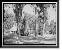 Historic Framed Print, Mare Island Naval Shipyard, St. Peter's Chapel, Walnut Street & Cedar Parkway, Vallejo, Solano County, CA - 2,  17-7/8" x 21-7/8"