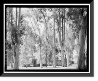 Historic Framed Print, Mare Island Naval Shipyard, St. Peter's Chapel, Walnut Street & Cedar Parkway, Vallejo, Solano County, CA - 3,  17-7/8" x 21-7/8"