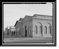 Historic Framed Print, Mare Island Naval Shipyard, Smithery, California Avenue, west side at California Avenue, Vallejo, Solano County, CA - 2,  17-7/8" x 21-7/8"