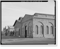 Historic Framed Print, Mare Island Naval Shipyard, Smithery, California Avenue, west side at California Avenue, Vallejo, Solano County, CA - 2,  17-7/8" x 21-7/8"