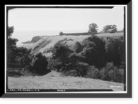 Fort Ross, Fort Ross, Sonoma County, CA - 2, Historic Print