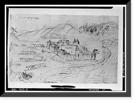 Fort Ross, Fort Ross, Sonoma County, CA - 6, Historic Print