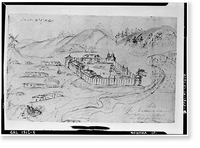 Fort Ross, Fort Ross, Sonoma County, CA - 6, Historic Print