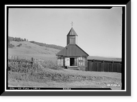Fort Ross, Russian Chapel, Fort Ross, Sonoma County, CA Classic, Antique Poster