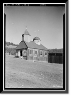 Fort Ross, Russian Chapel, Fort Ross, Sonoma County, CA - 2, Historic Reproduction