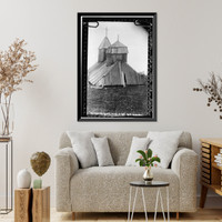 Fort Ross, Russian Chapel, Fort Ross, Sonoma County, CA - 8, Vintage Wall Art