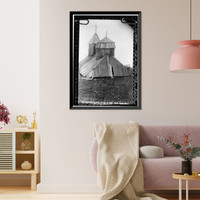 Fort Ross, Russian Chapel, Fort Ross, Sonoma County, CA - 8, Vintage Wall Art