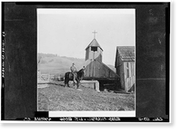 Fort Ross, Russian Chapel, Fort Ross, Sonoma County, CA - 11, Vintage Poster