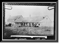 Fort Ross, Russian Barracks, Fort Ross, Sonoma County, CA - 4, Historic Print