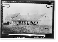 Fort Ross, Russian Barracks, Fort Ross, Sonoma County, CA - 4, Historic Print