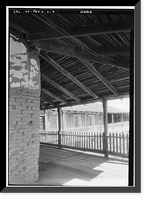 Historic Framed Print, Vallejo Adobe, Adobe Road at Casa Grande, Petaluma vicinity, Sonoma County, CA - 7,  17-7/8" x 21-7/8"