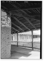 Historic Framed Print, Vallejo Adobe, Adobe Road at Casa Grande, Petaluma vicinity, Sonoma County, CA - 7,  17-7/8" x 21-7/8"