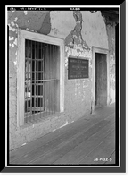 Historic Framed Print, Vallejo Adobe, Adobe Road at Casa Grande, Petaluma vicinity, Sonoma County, CA - 8,  17-7/8" x 21-7/8"