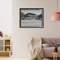 Historic Framed Print, Vallejo Adobe, Adobe Road at Casa Grande, Petaluma vicinity, Sonoma County, CA - 8,  17-7/8" x 21-7/8"