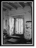 Historic Framed Print, Vallejo Adobe, Adobe Road at Casa Grande, Petaluma vicinity, Sonoma County, CA - 10,  17-7/8" x 21-7/8"