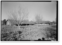 Carrillo Adobe, Santa Rosa, Sonoma County, CA, Vintage Print