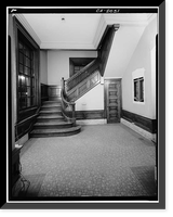 Santa Rosa Post Office & Federal Building, 401 Fifth Street (moved to Seventh Street), Santa Rosa, Sonoma County, CA - 5, Vintage Print