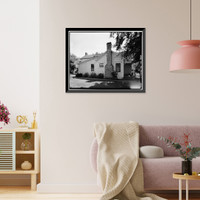 Luther Burbank House, 200 Santa Rosa Avenue, Santa Rosa, Sonoma County, CA, Historic Print