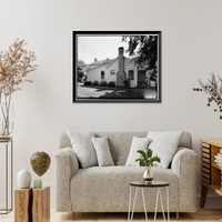Luther Burbank House, 200 Santa Rosa Avenue, Santa Rosa, Sonoma County, CA, Historic Print