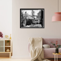 Luther Burbank House, 200 Santa Rosa Avenue, Santa Rosa, Sonoma County, CA - 4, Antique Poster