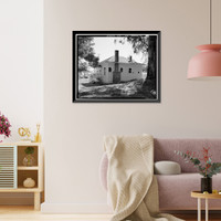 Historic Framed Print, Gold Ridge Farm, 7777 Bodega Avenue, Sebastopol, Sonoma County, CA - 17,  17-7/8" x 21-7/8"