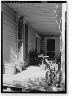 Historic Framed Print, General Vallejo House, North Third Street West, Sonoma, Sonoma County, CA - 4,  17-7/8" x 21-7/8"